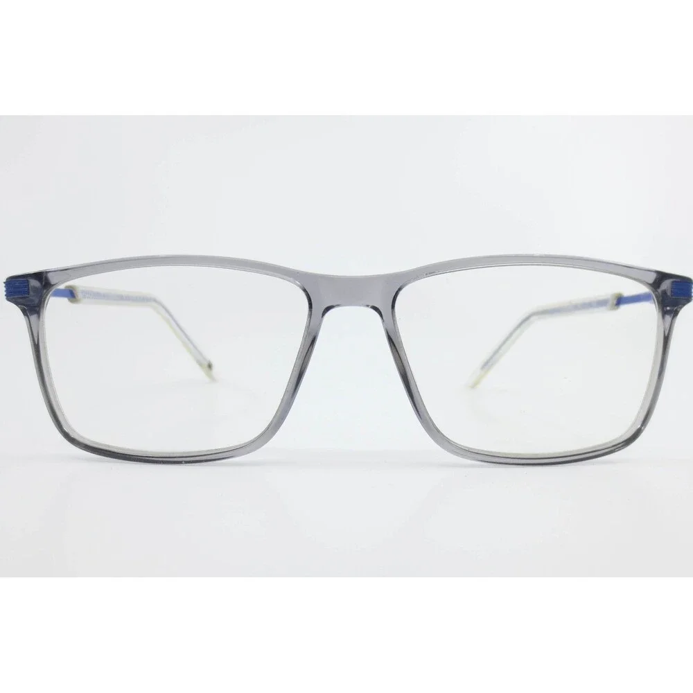 Shaquille O'Neal Signature 401Z Eyeglass Frames Zyloware Grey Blue Rectangle